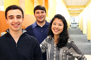 ANC commissioners (from left) Slatko, Wisniewski, and Tinker represent both students and neighbors. Photo by Patrick Bradley.